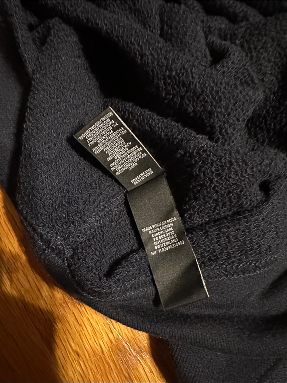 Ralph Lauren Black Label Men's Navy Crewneck Sweater - Picture 8 of 11